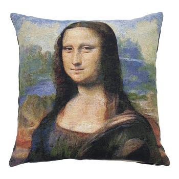 Gobelínový polštář Leonardo da Vinci Mona Lisa - 45*45*15cm EVKSML