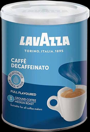 Lavazza Decaffeinato mletá káva (bez kofeinu) - dóza 250 g