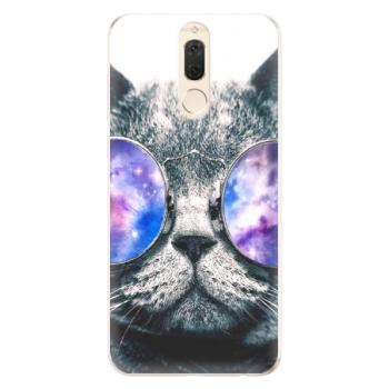 Odolné silikonové pouzdro iSaprio - Galaxy Cat - Huawei Mate 10 Lite