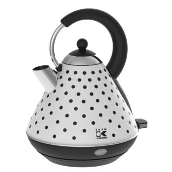 Kalorik JK 1045RWBDN rychlovarná konvice Dots, 1,7 l, bílá