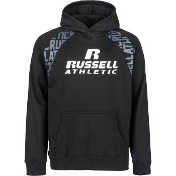 Russell Athletic PULLOVER HOODY Pánská mikina, černá, velikost M