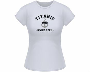 Dámské tričko Classic TITANIC DIVING TEAM