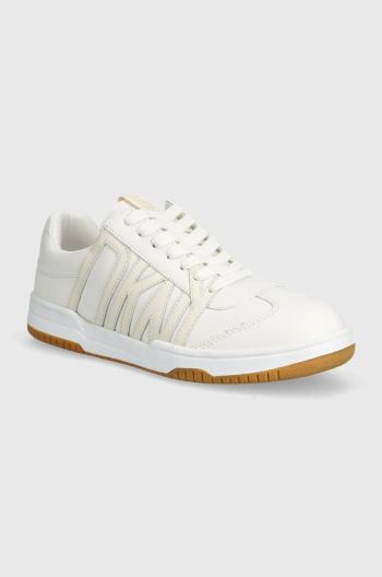 Kožené sneakers boty Dkny Betty bílá barva, K1421470