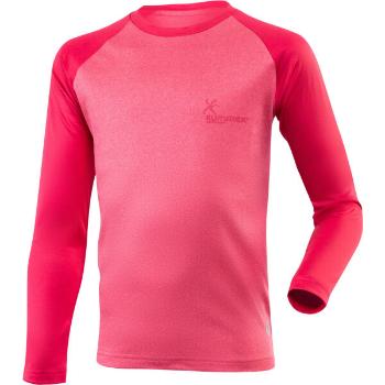 Klimatex SALMA Dětské outdoorové triko, růžová, velikost 134