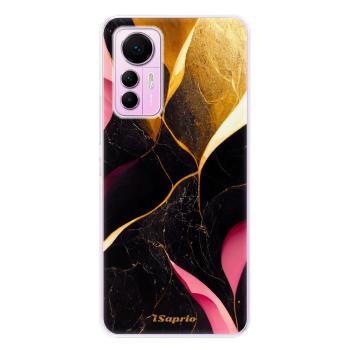 Odolné silikonové pouzdro iSaprio - Gold Pink Marble - Xiaomi 12 Lite