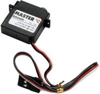 Master mini servo DS2408 digitální servo Materiál převodovky kov Zásuvný systém JR