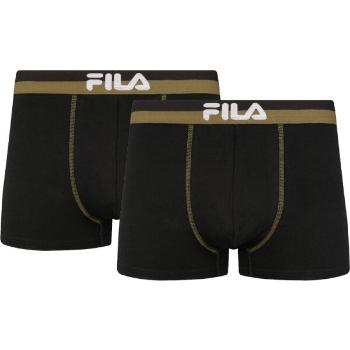 Fila MAN BOXERS 2 PACK Pánské boxerky, černá, velikost