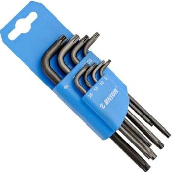 Unior Set Of Wrenches with TX Profile In Plastic Clip T9 - T40 Klíč