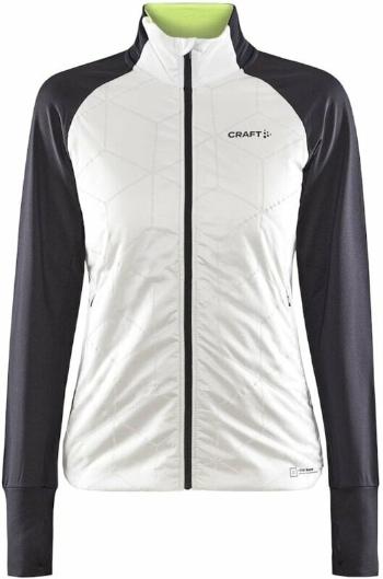 Craft ADV SubZ Lumen Jacket 2 W Ash White/Slate L Běžecká bunda