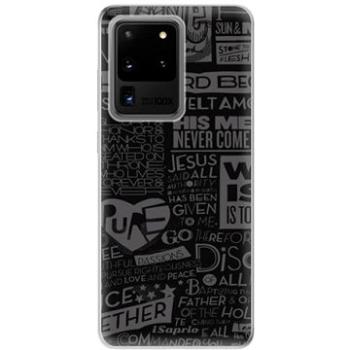 iSaprio Text 01 pro Samsung Galaxy S20 Ultra (text01-TPU2_S20U)