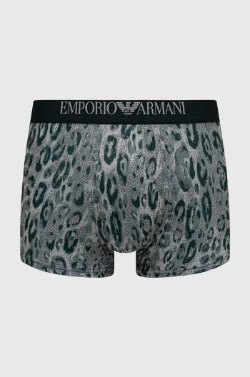 Boxerky Emporio Armani Underwear pánské, zelená barva