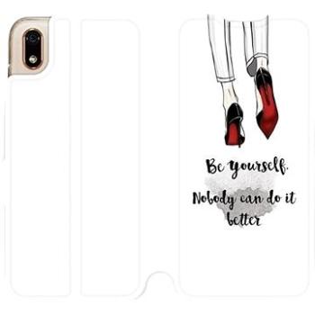 Flipové pouzdro na mobil Huawei Y5 2019 - M046P Be yourself (5903226919635)