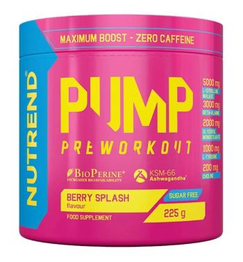 Pump (bez kofeínu) - Nutrend 225 g Tropical Blend