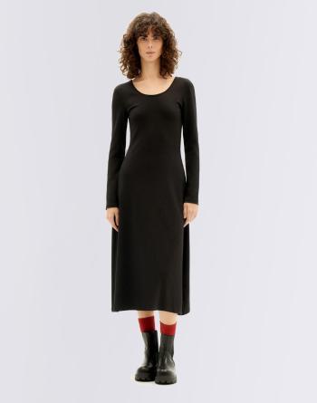 Thinking MU Black Soraya Dress BLACK M