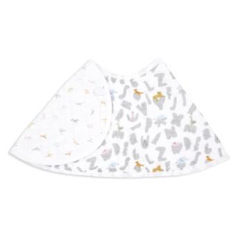 aden + anais™ essential s cotton muslin baby bib alpha bet animals