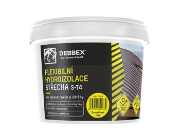 Flexibilní hydroizolace STŘECHA S-T4 DEN BRAVEN DEBBEX šedá 5kg