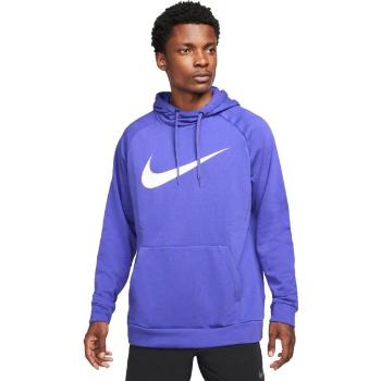 Nike DRY HOODIE PO SWOOSH M Pánská tréninková mikina, fialová, velikost XL