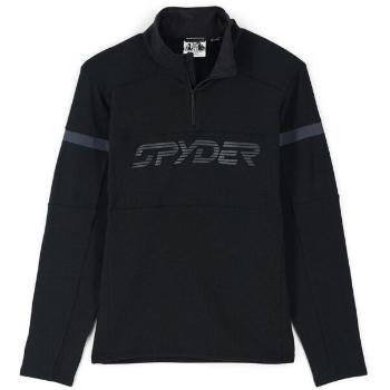 Spyder SPEED HALF ZIP Pánská mikina, černá, velikost L