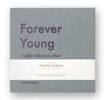 Fotoalbum Forever Young S Printworks šedé