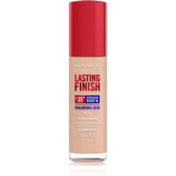 Rimmel Lasting Finish 35H Hydration Boost hydratační make-up SPF 20 odstín 010 Rose Ivory 30 ml