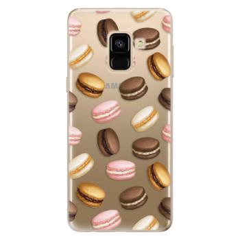 Odolné silikonové pouzdro iSaprio - Macaron Pattern - Samsung Galaxy A8 2018