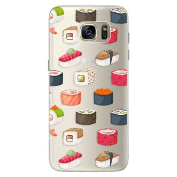 Silikonové pouzdro iSaprio - Sushi Pattern - Samsung Galaxy S7