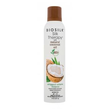 Farouk Systems Biosilk Silk Therapy Organic Coconut Oil Whipped Volume Mousse 227 g tužidlo na vlasy pro ženy