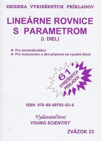Lineárne rovnice s parametrom I.diel - Olejár Marián