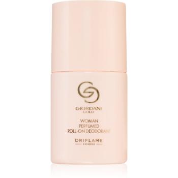 Oriflame Giordani Gold Woman kuličkový deodorant roll-on pro ženy 50 ml