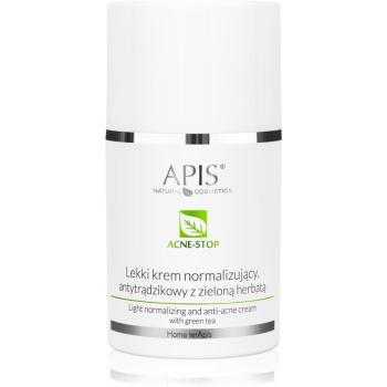 Apis Natural Cosmetics Acne-Stop Home TerApis lehký krém proti akné regulující tvorbu kožního mazu 50 ml