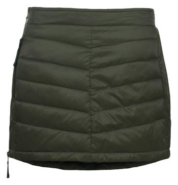 Prošívaná zimní péřová sukně SKHOOP Down Mini, olive velikost: XL