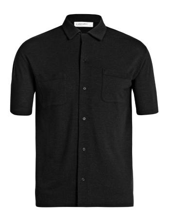 pánské merino triko krátký rukáv ICEBREAKER Mens Pankow SS Shirt, Black (vzorek) velikost: M