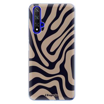 Odolné silikonové pouzdro iSaprio - Zebra Black - Huawei Honor 20