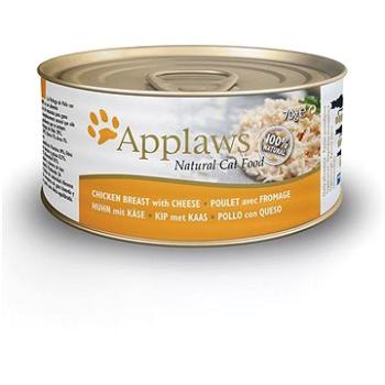 Applaws konzerva Kuřecí prsa se sýrem 6 × 70 g (5060481891066)