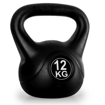 KLARFIT Kettlebell, kulové závaží, činka Kettlebell, 12 kg