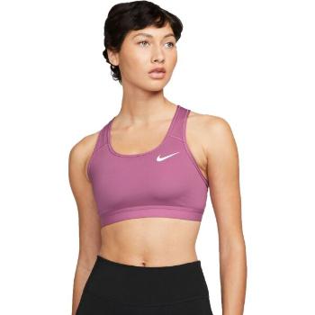 Nike SWOOSH BAND BRA NON PAD Dámská sportovní podprsenka, růžová, velikost S