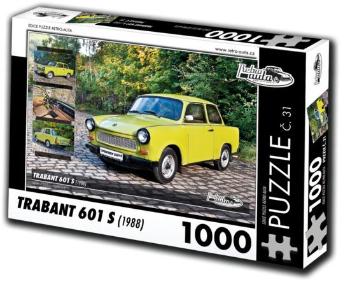 RETRO-AUTA Puzzle č. 31 Trabant 601 S (1988) 1000 dílků