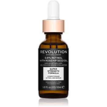Revolution Skincare Retinol 0.5% With Rosehip Seed Oil protivráskové a hydratační sérum 30 ml