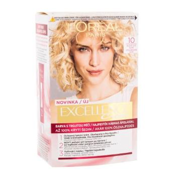 L'Oréal Paris Excellence Creme Triple Protection 48 ml barva na vlasy poškozená krabička 10 Lightest Ultimate Blonde na blond vlasy