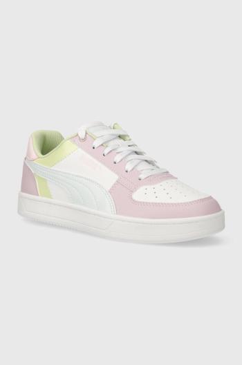 Dětské sneakers boty Puma Caven 2.0 Block Jr růžová barva