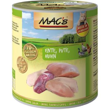 MACs  cat  konz. ENTE/PUTE/HUHN - 800g