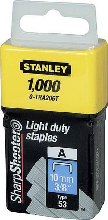 Sponky typu A 10mm 1000 ks 1 ks Stanley by Black & Decker 1-TRA206T