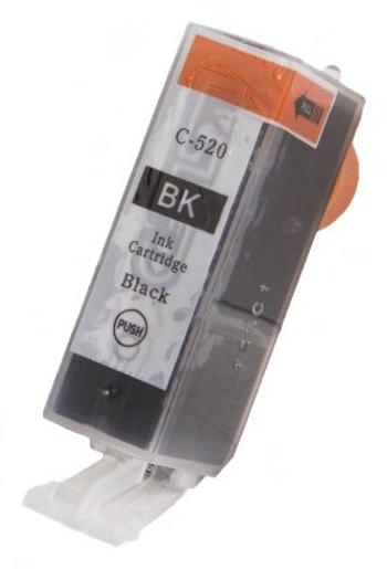 CANON PGI-520 BK - kompatibilní cartridge, černá, 20ml