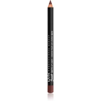 NYX Professional Makeup Suede Matte Lip Liner matná tužka na rty odstín 55 Cold Brew 1 g