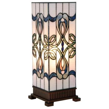 Stolní lampa Tiffany - 18*45 cm 1x E27 / Max 40W 5LL-9911