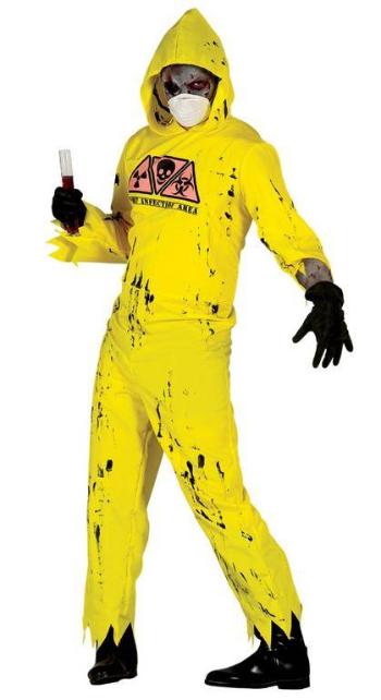 Guirca Pánský kostým - Biochemický oblek Zombie