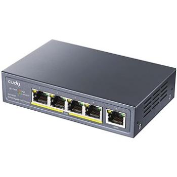 CUDY 5-Port Gigabit PoE+ Switch 60W (GS1005P)