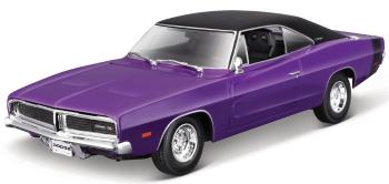 Maisto Dodge Charger R/T 1969 fialová, 1:18