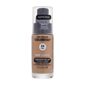 Revlon Colorstay Combination Oily Skin SPF15 30 ml make-up pro ženy 320 True Beige na smíšenou pleť; na mastnou pleť; na problematickou pleť s akné