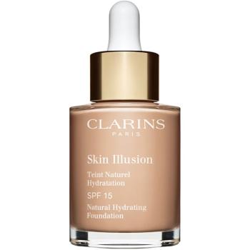 Clarins Skin Illusion Natural Hydrating Foundation rozjasňující hydratační make-up SPF 15 odstín 107 Beige 30 ml